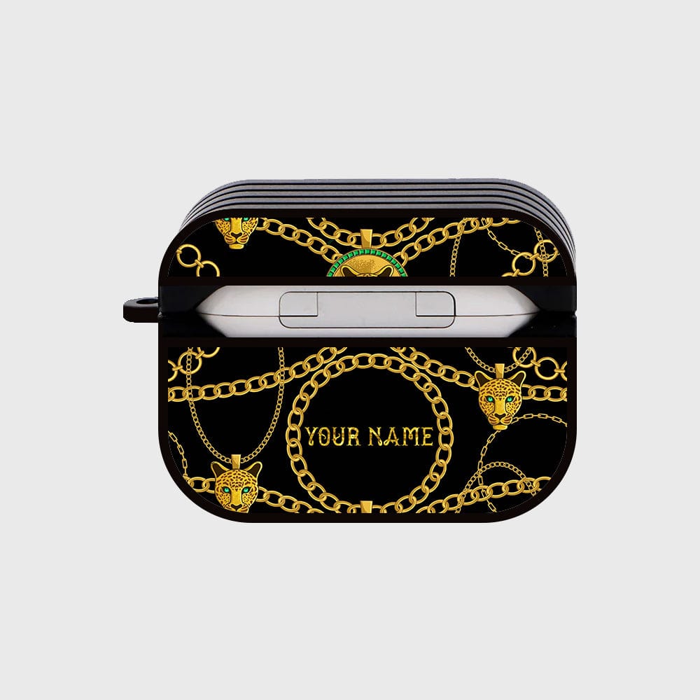 Apple Airpods Pro 2 ( 2nd Gen ) Cover - Gold Series - Silicon Airpods Case