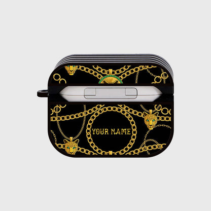 Apple Airpods Pro 2 ( 2nd Gen ) Cover - Gold Series - Silicon Airpods Case