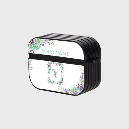 Apple Airpods Pro 2 ( 2nd Gen ) Cover - Personalized Alphabet Series - Silicon Airpods Case
