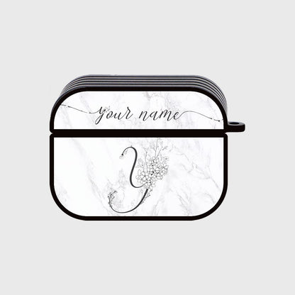 Apple Airpods Pro 2 ( 2nd Gen ) Cover - Personalized Alphabet Series - Silicon Airpods Case