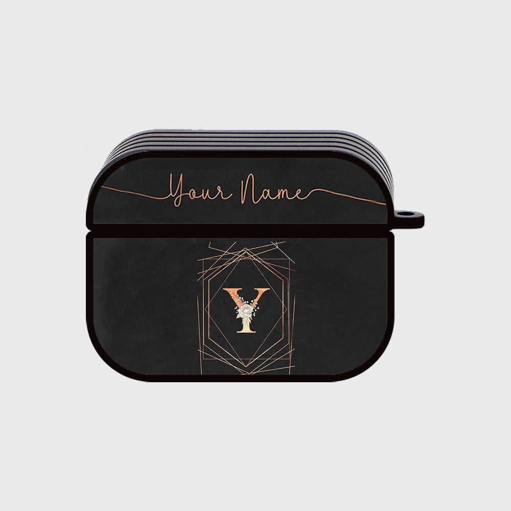 Apple Airpods Pro 2 ( 2nd Gen ) Cover - Personalized Alphabet Series - Silicon Airpods Case