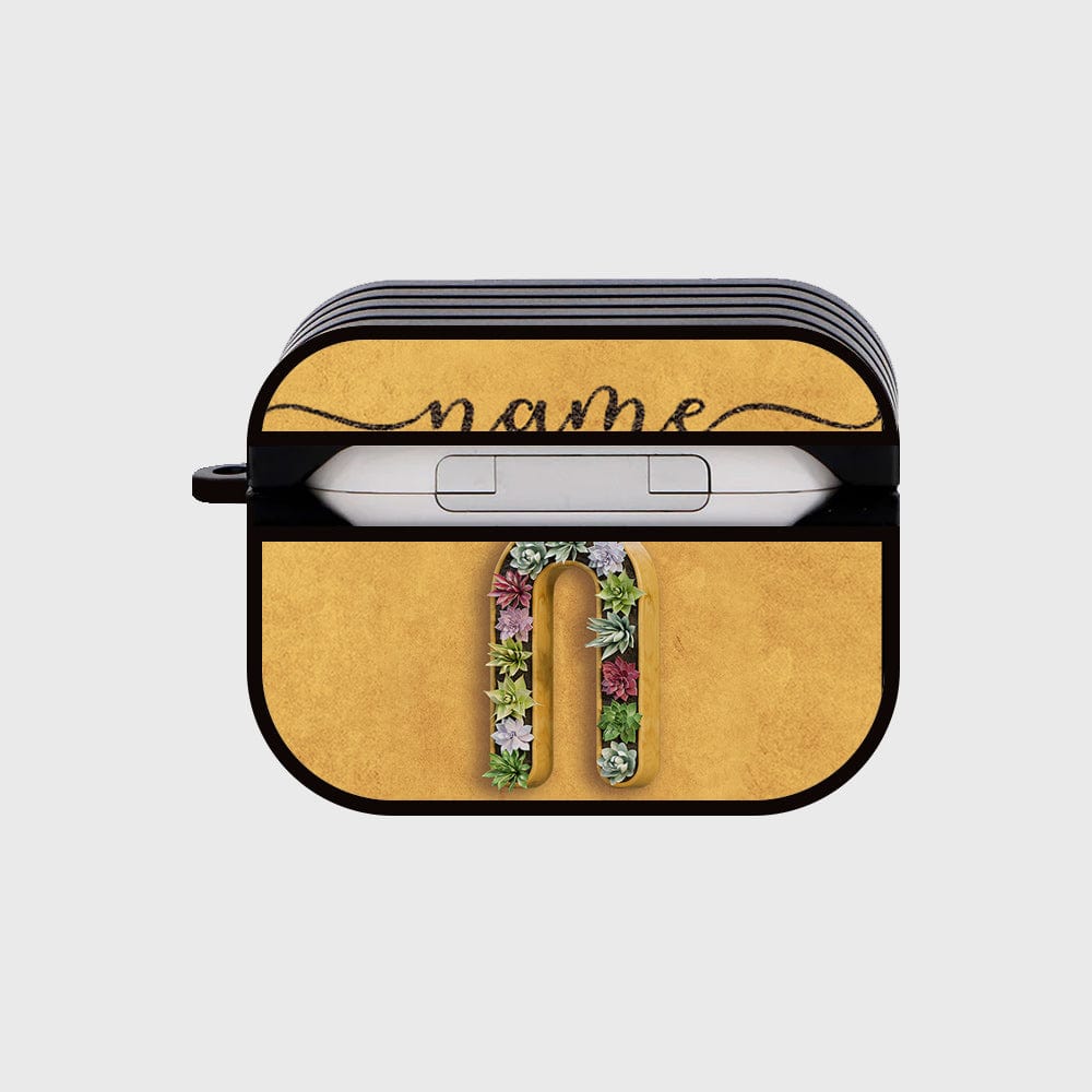 Apple Airpods Pro 2 ( 2nd Gen ) Cover - Personalized Alphabet Series - Silicon Airpods Case