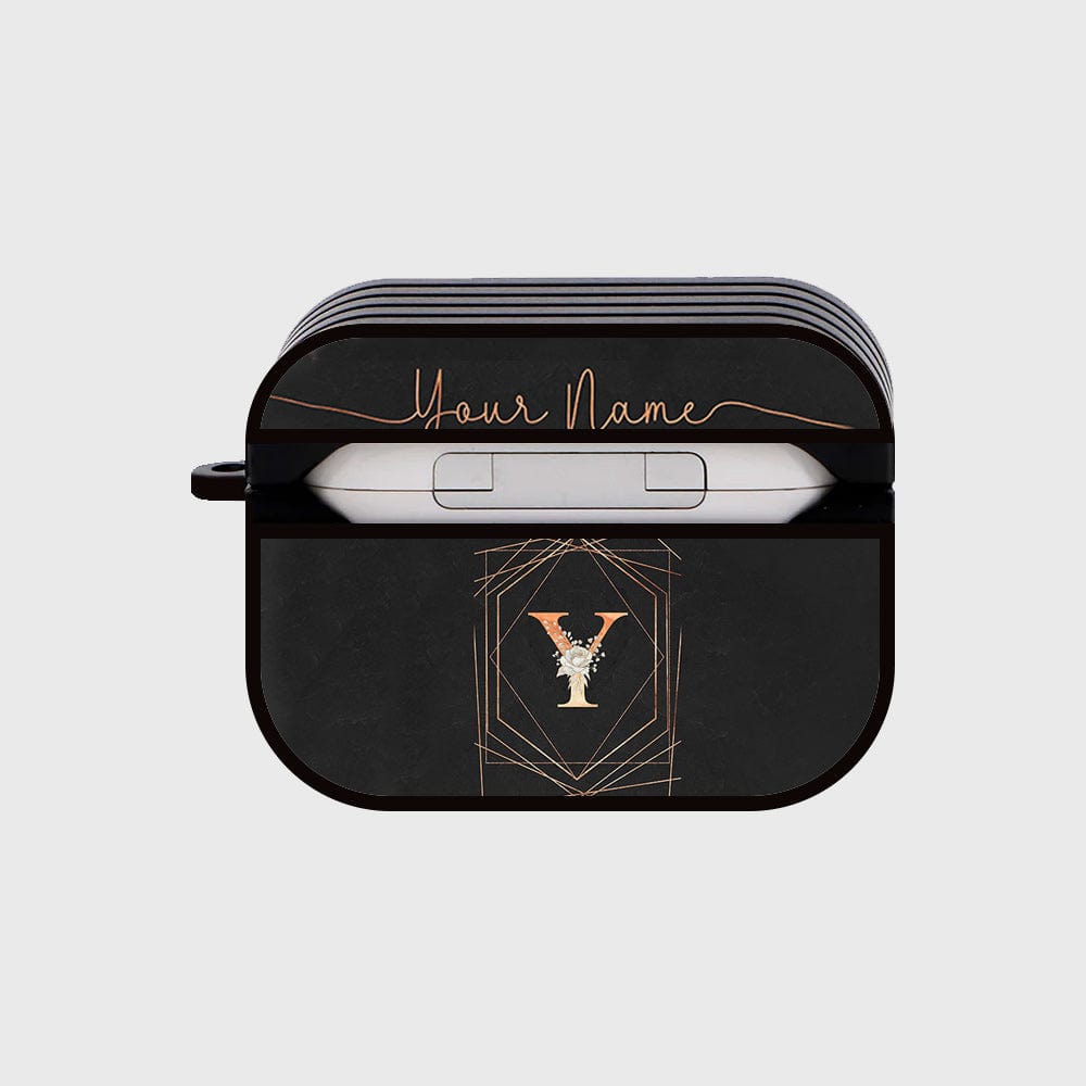 Apple Airpods Pro 2 ( 2nd Gen ) Cover - Personalized Alphabet Series - Silicon Airpods Case