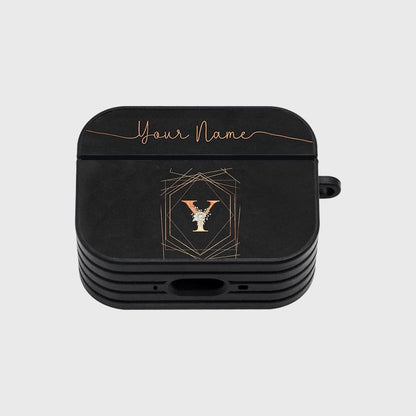 Apple Airpods Pro 2 ( 2nd Gen ) Cover - Personalized Alphabet Series - Silicon Airpods Case