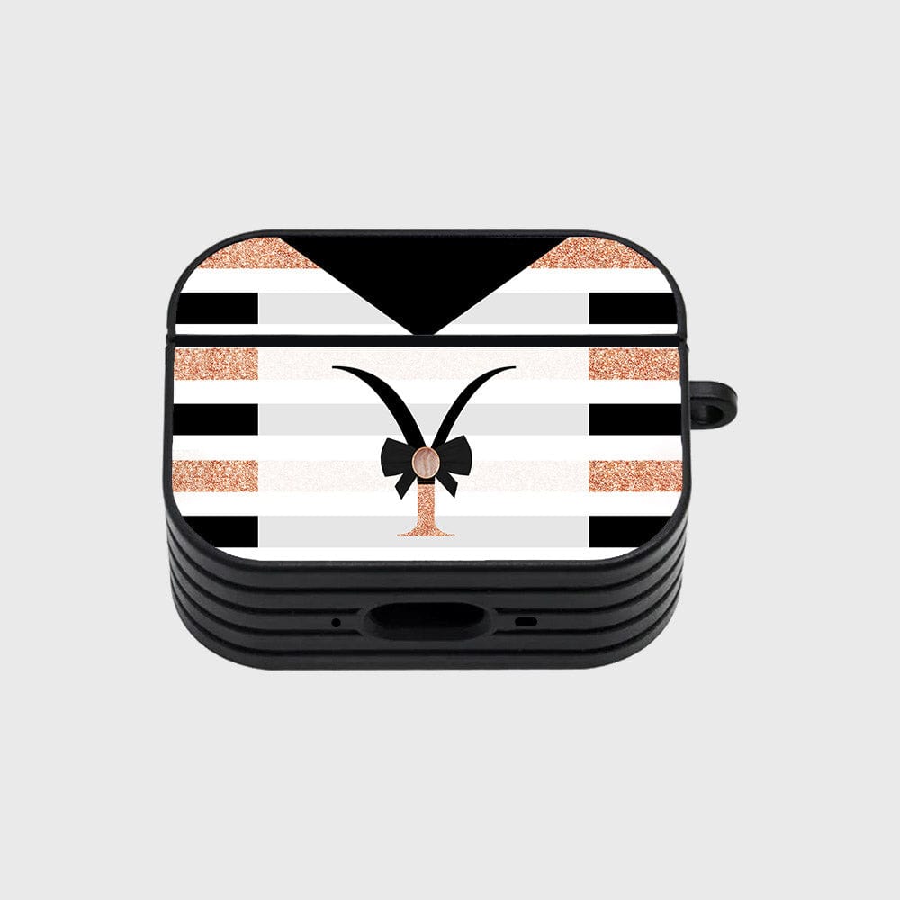 Apple Airpods Pro 2 ( 2nd Gen ) Cover - Personalized Alphabet Series - Silicon Airpods Case
