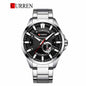 CURREN 8372 Men's Stainless Steel Watch