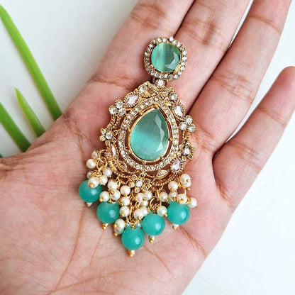 Ayzel Earrings (Turquoise)