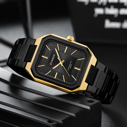 CURREN 8457 Men's Stainless Steel Watch