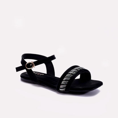 Black Fancy Sandals 0421398