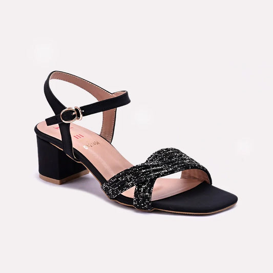 Black Fancy Sandals 0421404