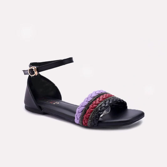 Black Fancy Sandals 0421405