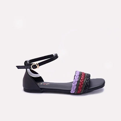 Black Fancy Sandals 0421405