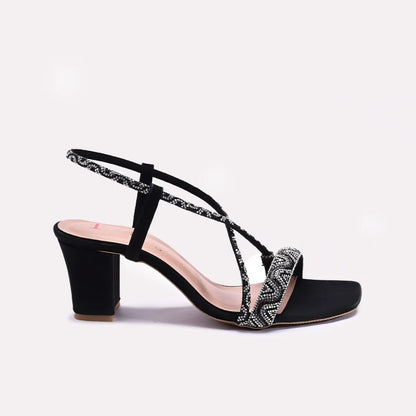 Black Fancy Sandals 0421414