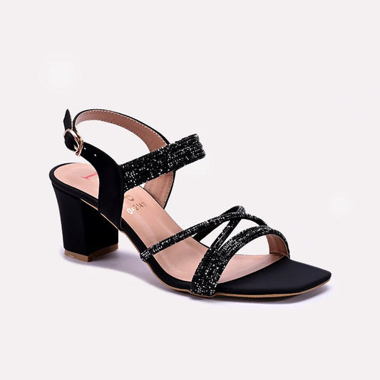 Black Fancy Sandals 0421417