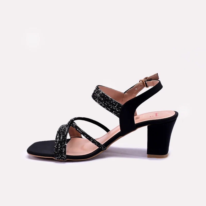 Black Fancy Sandals 0421417