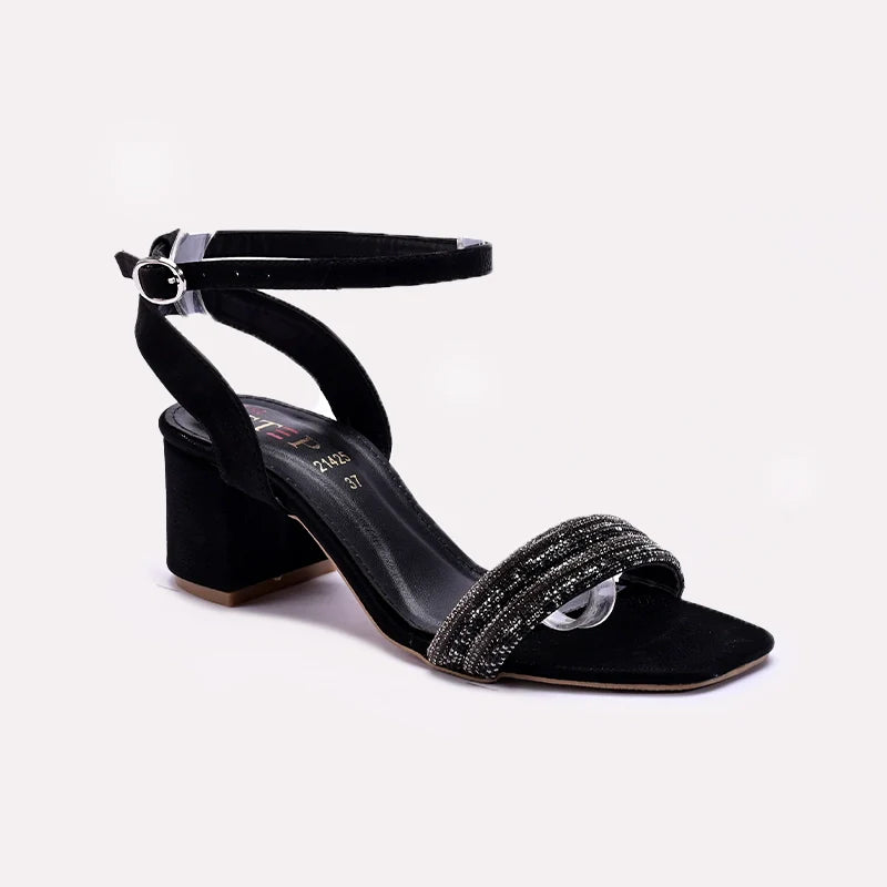 Black Fancy Sandals 0421425