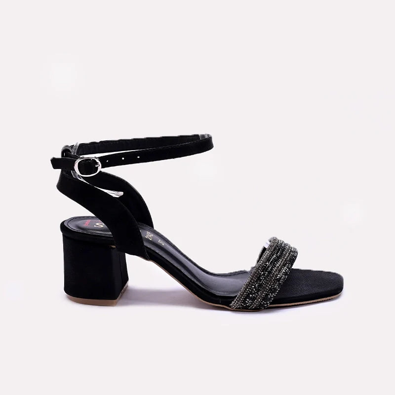 Black Fancy Sandals 0421425