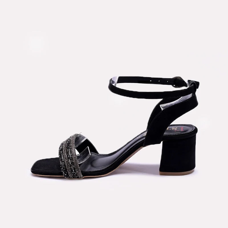 Black Fancy Sandals 0421425