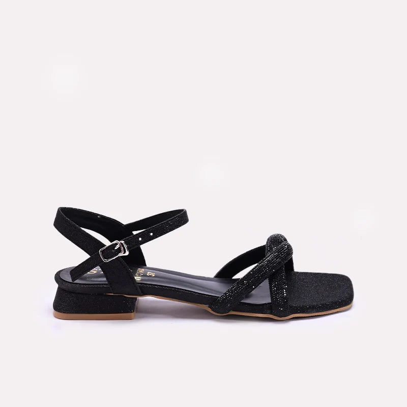 Black Fancy Sandals 0421493