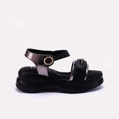 Black Platform Sandals 0421498
