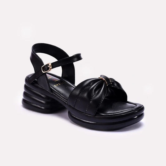 Black Platform Sandals 0421499