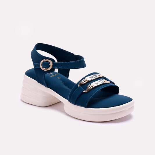 Blue Platform Sandals 0421496