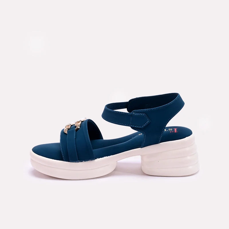Blue Platform Sandals 0421496