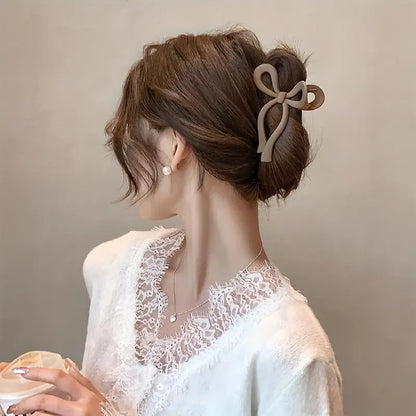 Ethereal Bow Claw Clip