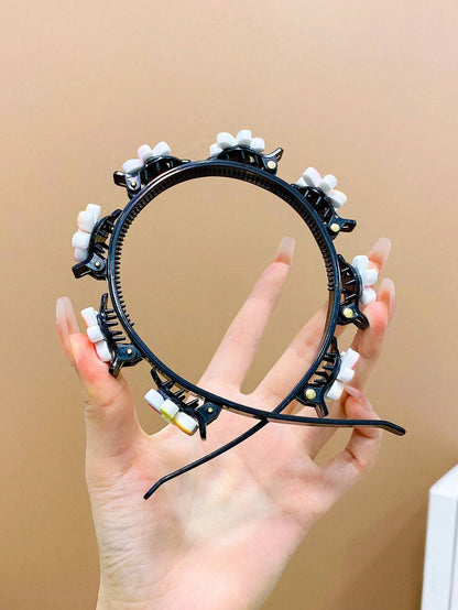 Floral Braided Hairbands