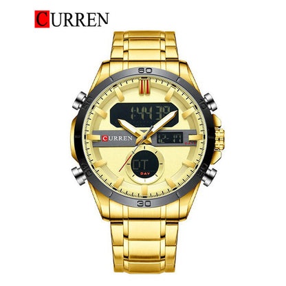 CURREN 8384 Men's Stainless Steel Watch