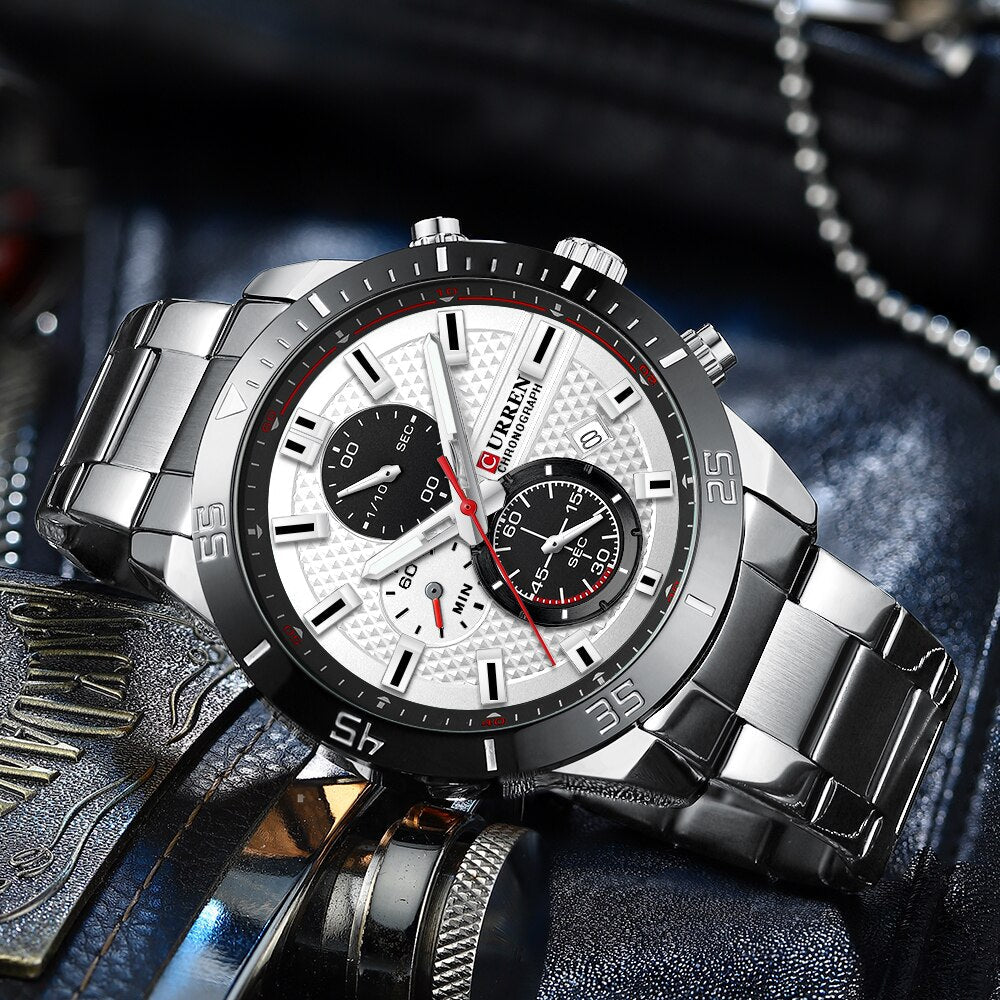 CURREN 8417 Men's Chronograph Watch