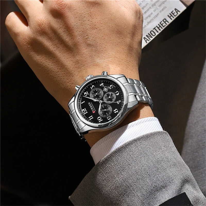 CURREN 8466 Men's Chronograph Watch
