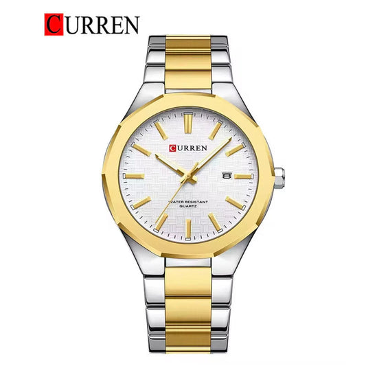 CURREN 8477 Men's Stainless Steel Watch