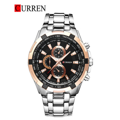 CURREN 8023 Men's Stainless Steel Watch