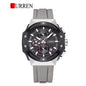 CURREN 8462 Men's Rubber Straps Watch
