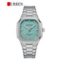 CURREN 8458 Men's Stainless Steel Watch