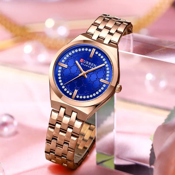 CURREN 9096 Women's Stainless Steel Watch