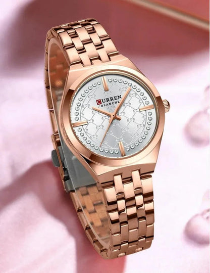 CURREN 9096 Women's Stainless Steel Watch