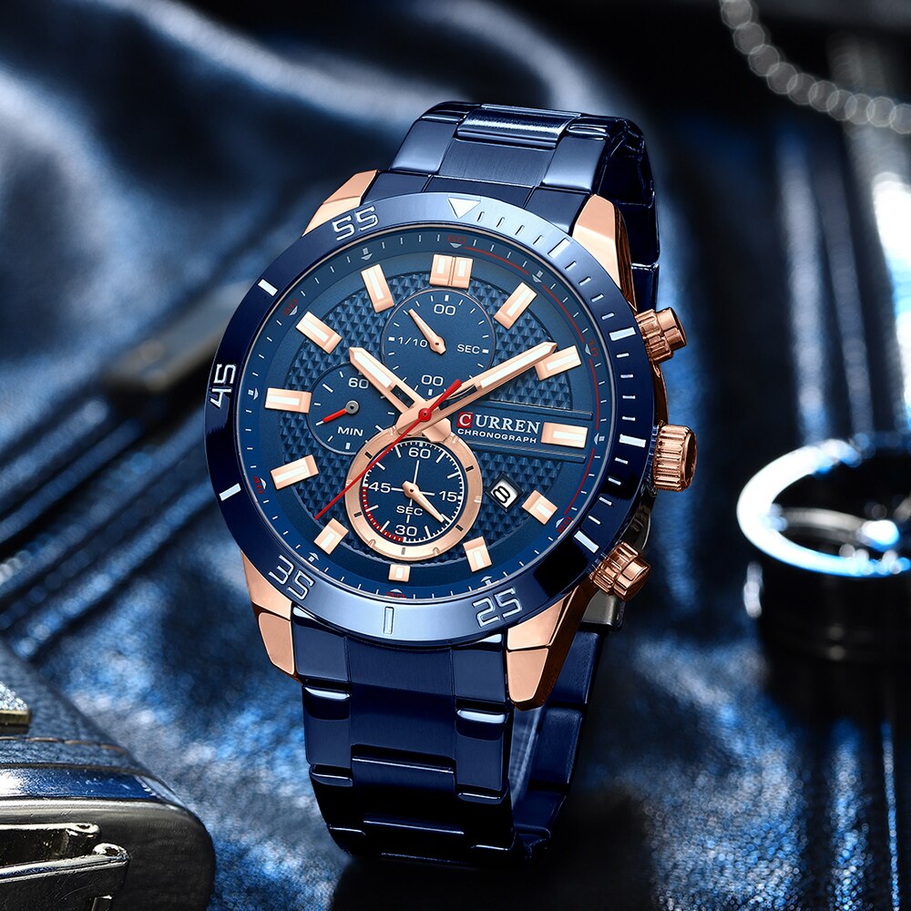 CURREN 8417 Men's Chronograph Watch