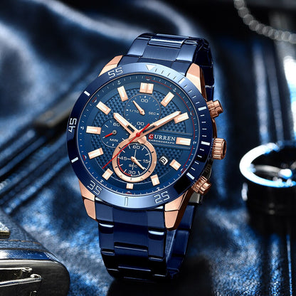 CURREN 8417 Men's Chronograph Watch