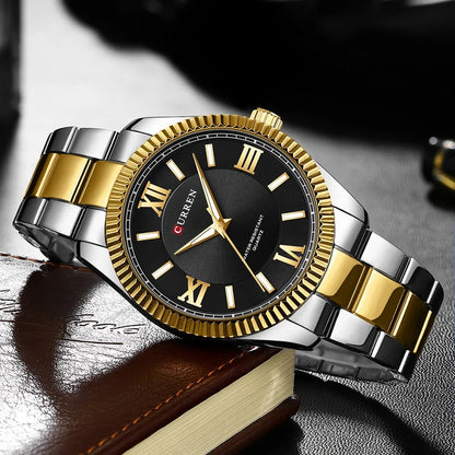 CURREN 8453 Men's Stainless Steel Watch