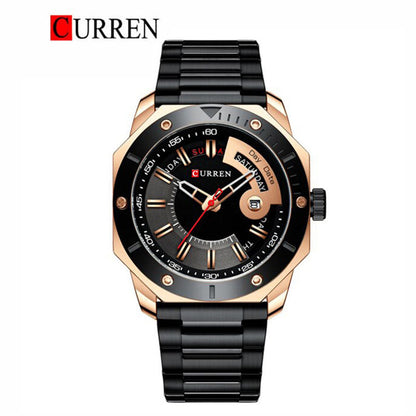 CURREN 8344 Men's Stainless Steel Watch