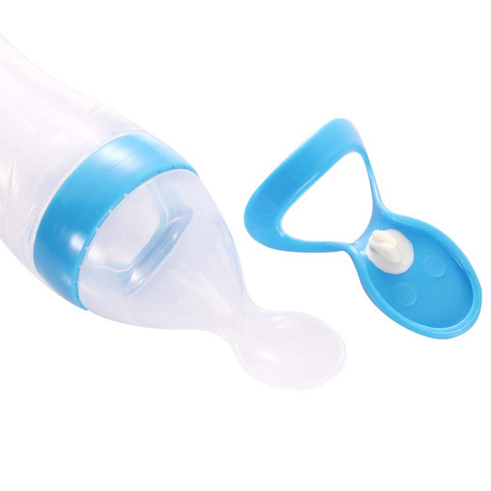 Baby Feeding Bottle With Spoon (high return)