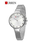 CURREN 9008 Women's Leather Straps Watch