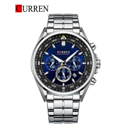 CURREN 8399 Men's Stainless Steel Watch