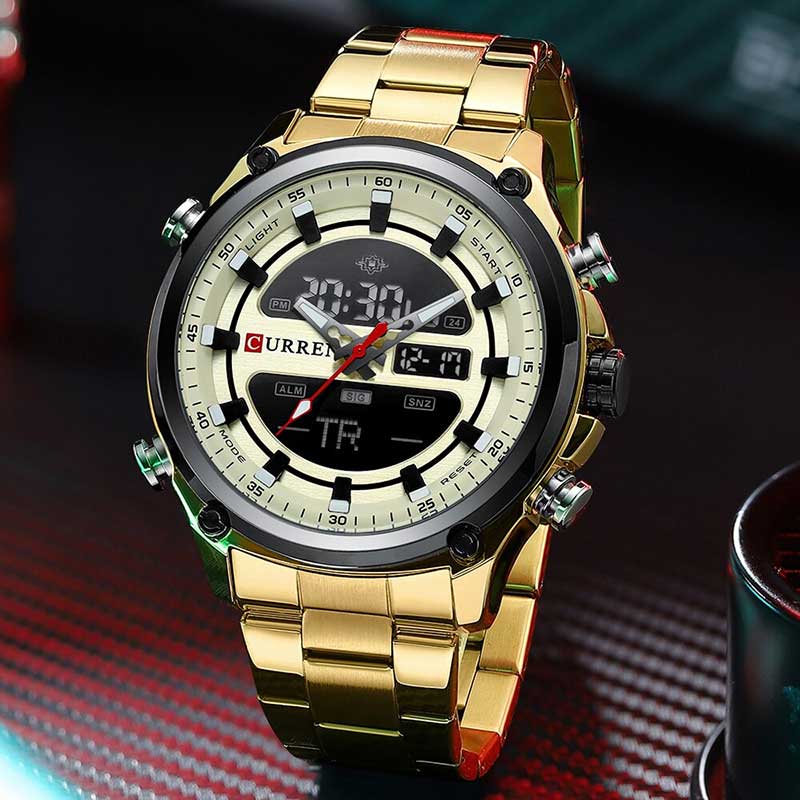 CURREN 8404 Men's Stainless Steel Watch