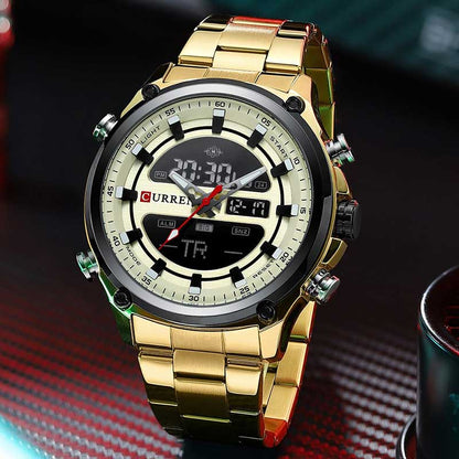 CURREN 8404 Men's Stainless Steel Watch