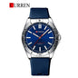 CURREN 8449 Men's Rubber Straps Watch