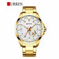 CURREN 8372 Men's Stainless Steel Watch