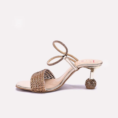 Gold Bridal Sandals 0421448